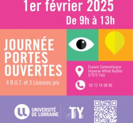 Journées Portes Ouvertes 2025 à l'IUT Thionville-Yutz