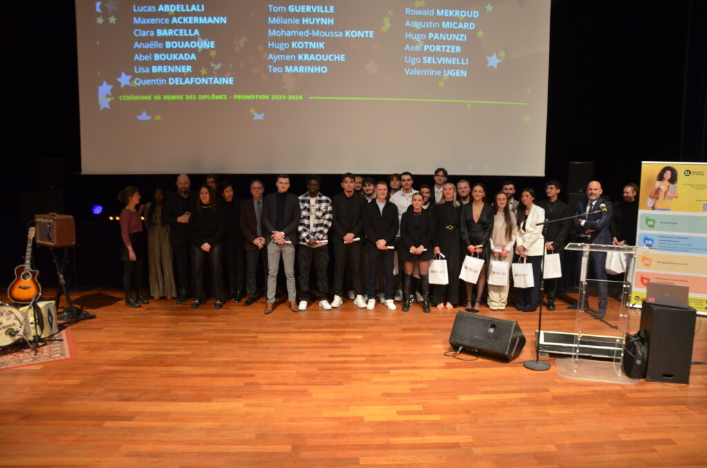 Remise des diplômes de la promotion 2023/2024