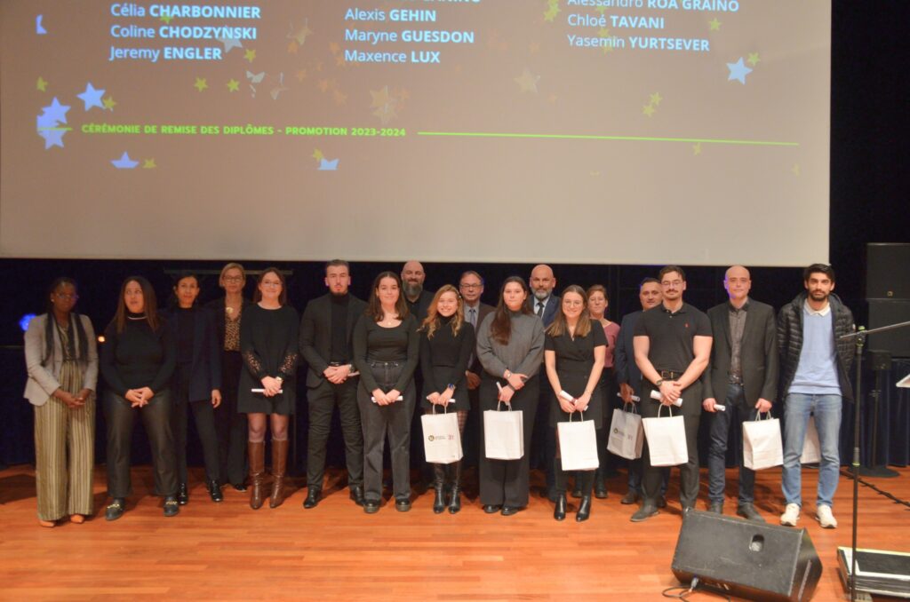 Remise des diplômes de la promotion 2023/2024