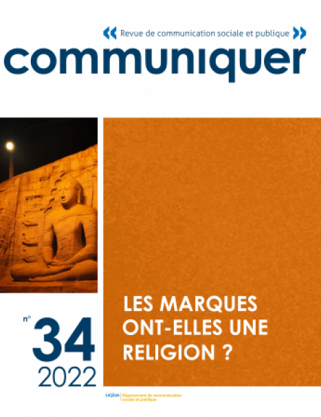 Chadi El Nar a publié dans le numéro 34 de la revue Communiquer