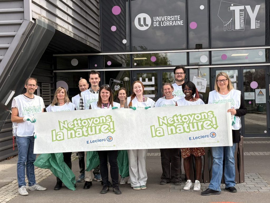 L’IUT Thionville-Yutz se mobilise pour « Nettoyons la nature »